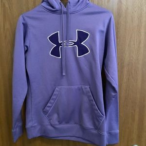 Purple Under Armour Hoodie